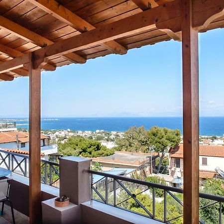 Peris Panoramic Villa Near Athens Airport Paralia  ภายนอก รูปภาพ