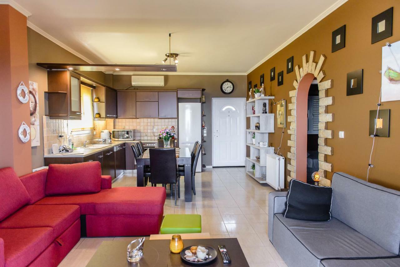 Peris Panoramic Villa Near Athens Airport Paralia  ภายนอก รูปภาพ