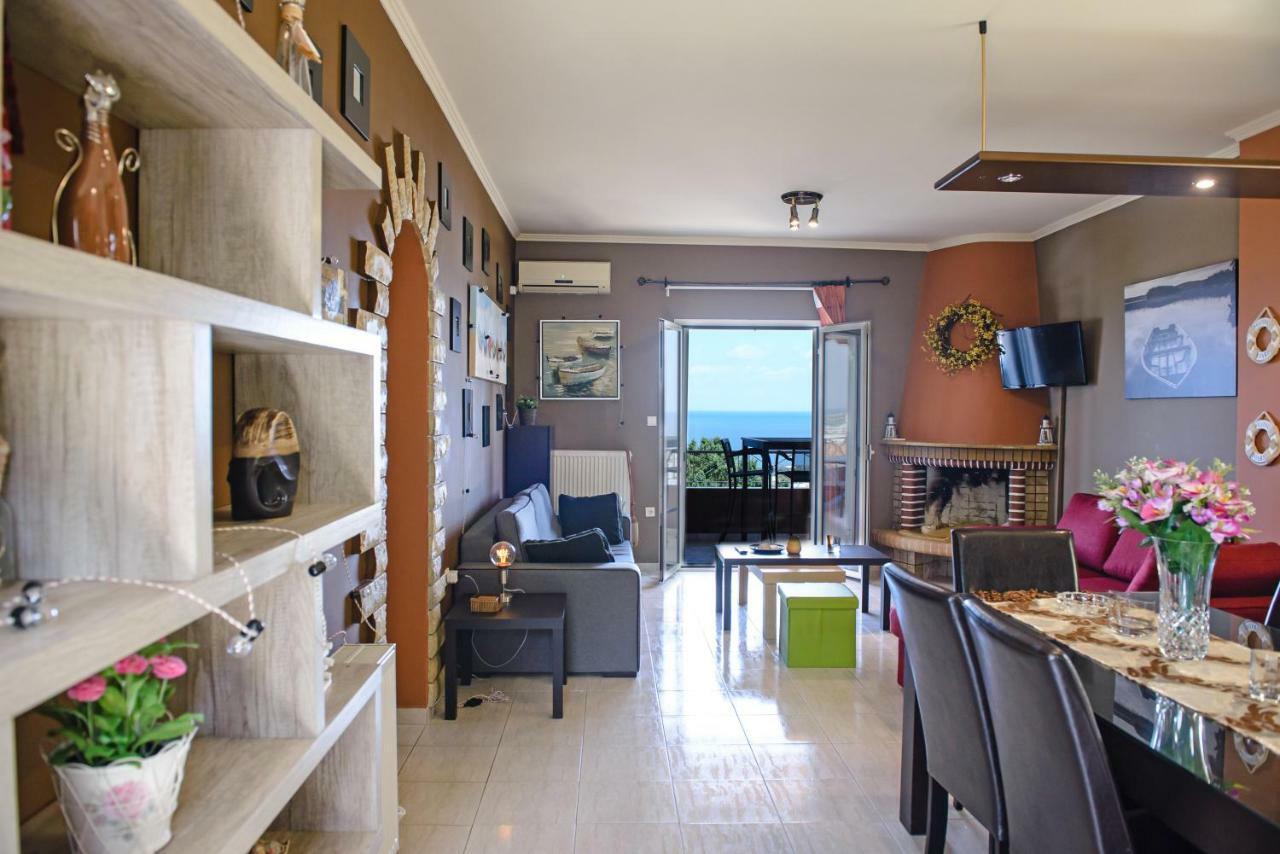 Peris Panoramic Villa Near Athens Airport Paralia  ภายนอก รูปภาพ
