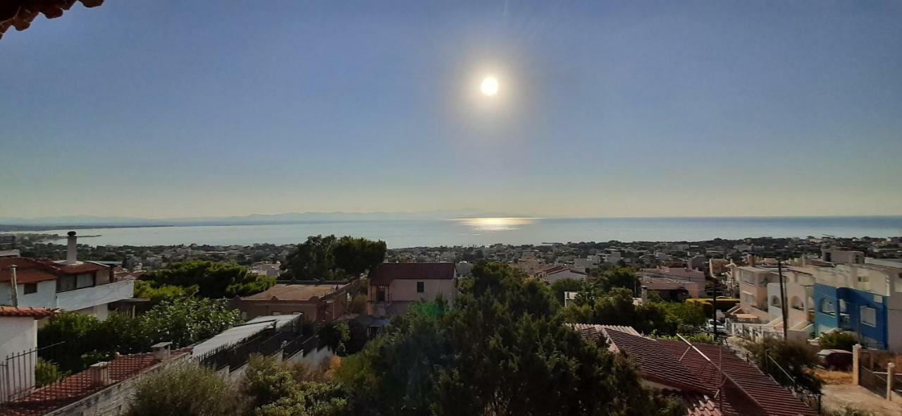 Peris Panoramic Villa Near Athens Airport Paralia  ภายนอก รูปภาพ