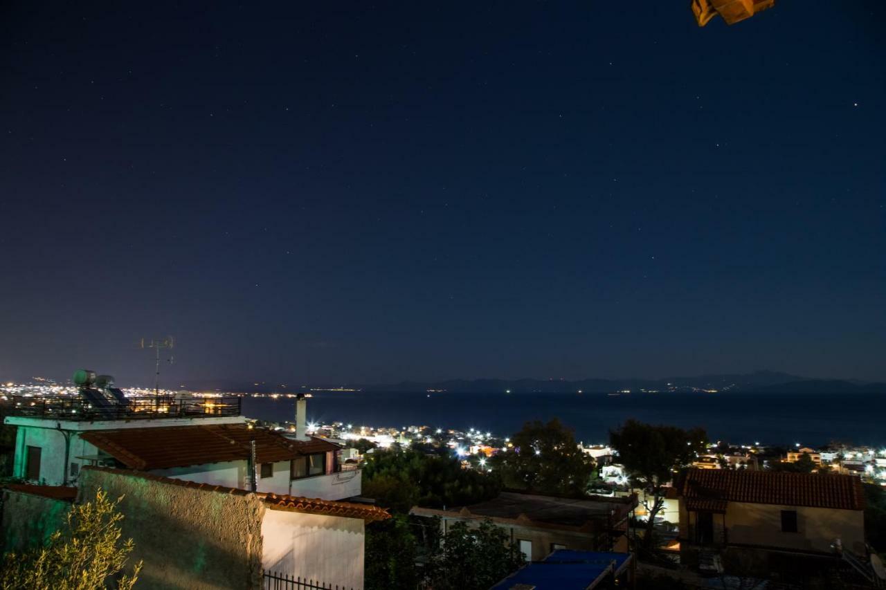 Peris Panoramic Villa Near Athens Airport Paralia  ภายนอก รูปภาพ